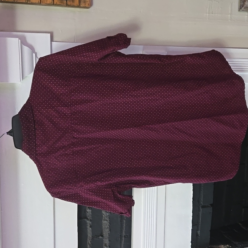 Street Rules Clothing Co Burgundy Short Sleeve Shirt - Picture 9 of 9